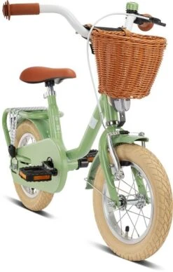 Puky Kinderfahrrad Mit Lenkerkorb Steel Classic 12 Retro Green -Babyprodukte Geschäft 00004114 additionalimage 1