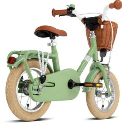 Puky Kinderfahrrad Mit Lenkerkorb Steel Classic 12 Retro Green -Babyprodukte Geschäft 00004114 additionalimage 2