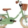 Puky Kinderfahrrad Mit Lenkerkorb Steel Classic 12 Retro Green -Babyprodukte Geschäft 00004114 baseimage