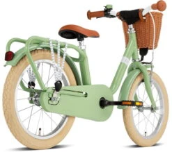 Puky Kinderfahrrad Mit Lenkerkorb Steel Classic 16 Retro Green -Babyprodukte Geschäft 00004233 additionalimage 2