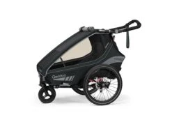 Qeridoo Kidgoo 1 Sport Fahrradanhänger Limited Edition Grey -Babyprodukte Geschäft 001 kidgoo1sport le grey main rgb