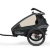 Qeridoo Kidgoo 1 Sport Fahrradanhänger Limited Edition Grey -Babyprodukte Geschäft 003 kidgoo1sport le grey trailer rgb