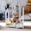 Nature Kid Lilly Puppenbett Weiß Aus Massiver Kiefer -Babyprodukte Geschäft 100113 salerno puppenbett ambiente white axr0kjs6xepvqlat
