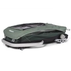 Croozer Kid Vaaya 1 Jungle Green 2in1 Fahrradanhänger & Buggy-Set -Babyprodukte Geschäft 121001320 croozer kid vaaya 1 gefaltet jungle green 2020 web 1