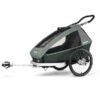 Croozer Kid Vaaya 1 Jungle Green 2in1 Fahrradanhänger & Buggy-Set -Babyprodukte Geschäft 121001320 croozer kid vaaya 1 jungle green 2020 web 1