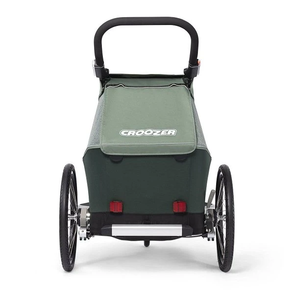 Croozer Kid Vaaya 1 Jungle Green 2in1 Fahrradanhänger & Buggy-Set – Bild 4