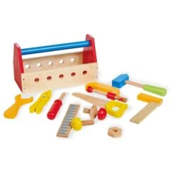 Pinolino Werkzeugwagen Kalle, Blau Linde Und MDF, Klar Und Bunt Lackiert -Babyprodukte Geschäft 228407 1