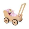 Pinolino Puppenwagen Sarah Natur Lackiert Mit Verstellbaren Schiebegriff Und Bremssystem -Babyprodukte Geschäft 262301 gr 1
