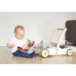 Pinolino Lauflernwagen Uli Weiß Buche Massiv - Mit Bremssystem -Babyprodukte Geschäft 269477 21 gr 1