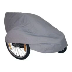 XLC Duo 8teen Fahrradanhänger Blau Zweisitzer Inkl. Buggyrad & Rücklicht Zum Toppreis -Babyprodukte Geschäft 3092009050 faltgarage fuer xlc duomono 1