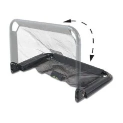 EXIT TOYS EXIT Pico Stählernes Fußballtor 90x60 Cm Schwarz - 2er-Set, Faltbar -Babyprodukte Geschäft 41 00 20 1