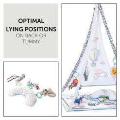 Hauck 1st Tent Spieldecke Balloon Ride 10 Hauck 1st Tent Spieldecke Balloon Ride -Babyprodukte Geschäft 4894352763067.pt06.play tents balloon ride white