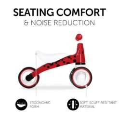 Hauck 1st Ride Three Rutscher Ladybug -Babyprodukte Geschäft 4894352803015.pt05.1st ride three ladybug red