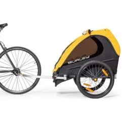 Burley Bee Fahrradanhänger Gelb 1-Sitzer -Babyprodukte Geschäft 5 2019 bee attached to bike 1