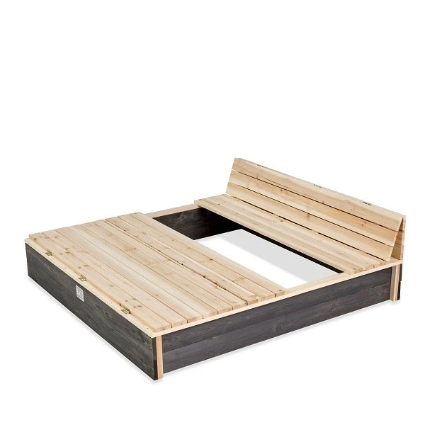 EXIT TOYS EXIT Aksent Holzsandkasten 136x132 Cm 100% FSC-Holz 5 EXIT TOYS EXIT Aksent Holzsandkasten 136x132 Cm 100% FSC-Holz – Bild 3