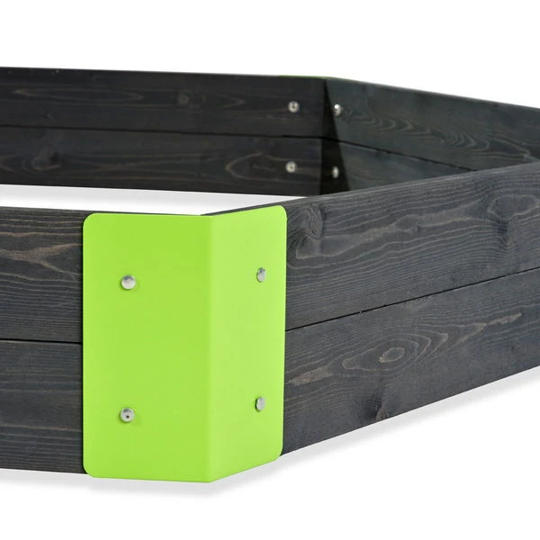 EXIT TOYS EXIT Aksent Holzsandkasten Sechseckig 200x170 Cm Mit 3 Sitzen 5 EXIT TOYS EXIT Aksent Holzsandkasten Sechseckig 200x170 Cm Mit 3 Sitzen – Bild 3