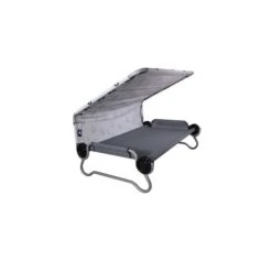 Dog-Bed L Das Camping Hundebett Von Disc-O-Bed Mit Sonnendach Belastbar Bis 91 Kg 17 Dog-Bed L Das Camping Hundebett Von Disc-O-Bed Mit Sonnendach Belastbar Bis 91 Kg -Babyprodukte Geschäft 60001 dog bed l side
