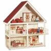 Roba Puppenhaus Natur/rot Inkl. Möbel Und Puppen Zum Toppreis 1 Roba Puppenhaus Natur/rot Inkl. Möbel Und Puppen Zum Toppreis -Babyprodukte Geschäft 9457 puppenhaus f 02