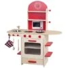 Roba Spielküche Natur/rot Mit Herd, Spüle, Wasserhahn & Regal 1 Roba Spielküche Natur/rot Mit Herd, Spüle, Wasserhahn & Regal -Babyprodukte Geschäft 98207 spielkueche f 01
