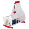 Roba Puppenwiege Teddy College Inkl. Textiler Ausstattung, Bettwäsche & Himmel 2 Roba Puppenwiege Teddy College Inkl. Textiler Ausstattung, Bettwäsche & Himmel -Babyprodukte Geschäft 98835 puppenwiege f 01