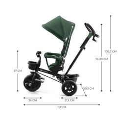 Kinderkraft AVEO Dreirad Mystic Green 13 Kinderkraft AVEO Dreirad Mystic Green -Babyprodukte Geschäft aveo mystic green g9