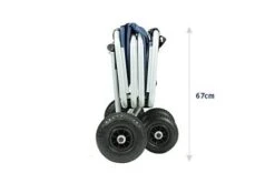 Beachtrekker LiFe Bollerwagen Blau Stabil Und Leicht Inkl. Feststellbremse -Babyprodukte Geschäft beachtrekker life info abmessungen eingeklappt 1