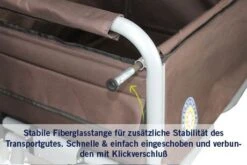Beachtrekker LiFe Bollerwagen Blau Stabil Und Leicht Inkl. Feststellbremse -Babyprodukte Geschäft beachtrekker life info stabilitaet 1