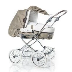 HESBA Sonnensegel Im Uni-Außenstoff -Babyprodukte Geschäft condor 250eva fb281 182 lg dunkelbraun with awning shortened 1