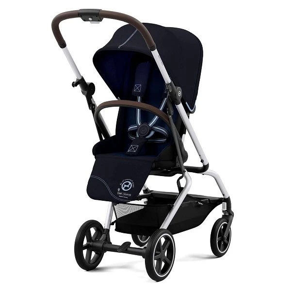 CYBEX Eezy S Twist+2 Buggy Ocean Blue Gestell Silver | Mit All-Terrain Rädern 4 CYBEX Eezy S Twist+2 Buggy Ocean Blue Gestell Silver | Mit All-Terrain Rädern – Bild 2