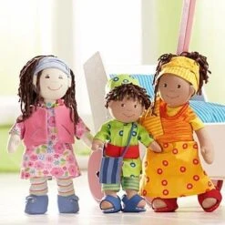 Haba Mali Puppe Weichpuppe 30 Cm -Babyprodukte Geschäft drei puppen 1