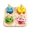 Hape Kreatives Steckspiel E0411 -Babyprodukte Geschäft e0411 creative peg puzzle 1