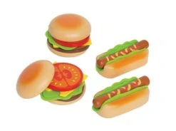 Hape Einkaufswagen E3123 25 Hape Einkaufswagen E3123 -Babyprodukte Geschäft e3112 hamberger and hotdog 1 5