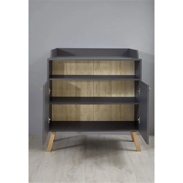 Trendteam Mats Wickelkommode Grau 4 Trendteam Mats Wickelkommode Grau – Bild 2