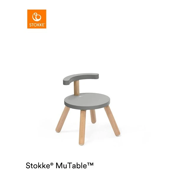 Stokke® MuTable™ Stuhl V2 Storm Grey 3 Stokke® MuTable™ Stuhl V2 Storm Grey