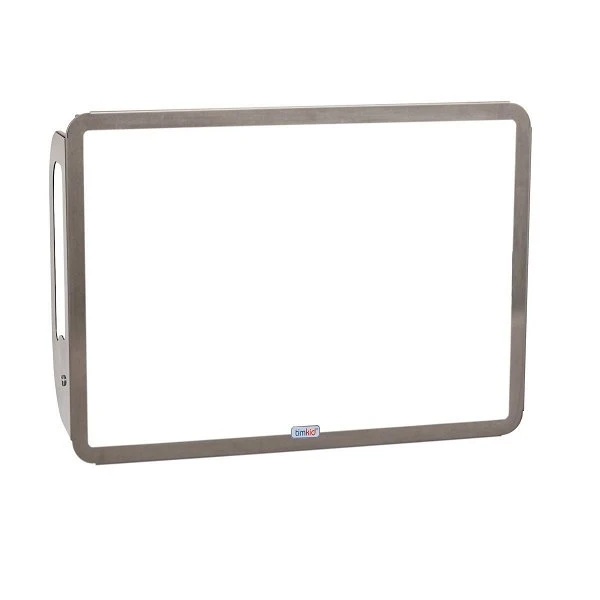 Timkid QuattroQ Wandwickeltisch Edelstahl Weiß Inklusive Wickelmatte | Elegant Horizontal Design 3 Timkid QuattroQ Wandwickeltisch Edelstahl Weiß Inklusive Wickelmatte | Elegant Horizontal Design