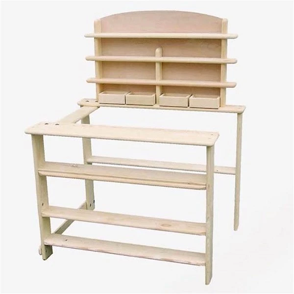 Goki Kaufmannsladen Aus Holz RA-201 Umfangreiches Zubehör Wählbar 4 Goki Kaufmannsladen Aus Holz RA-201 Umfangreiches Zubehör Wählbar – Bild 2