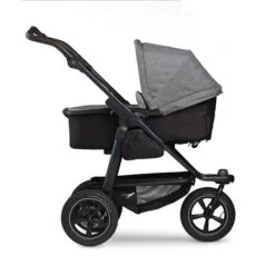 Tfk Mono 2 Kombi Kinderwagen Premium Grau Mit Luftrad-Set