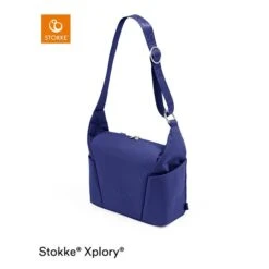 Stokke® Xplory® X Wickeltasche Royal Blue -Babyprodukte Geschäft xplory x changingbag royalblue 200923 028 carry rt