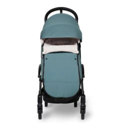BABYZEN™ YOYO Fußsack Aqua -Babyprodukte Geschäft yoyo 2 6 front black frame footmuff aqua web